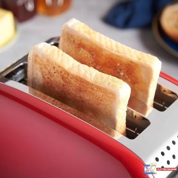 GRILLE PAIN RUSSELL HOBBS 26554-56 COLOR PLUS - 2 fentes - 1600W - Rouge