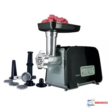 Hachoir a viande TOUCH 2000W Avec accessoires - Noir - 40558