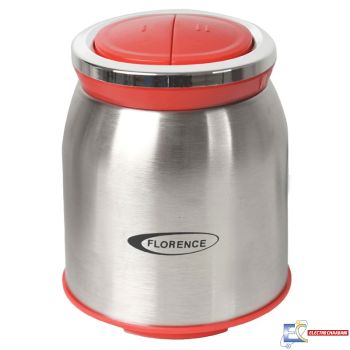 Mini hachoir FLORENCE AT-7002 1000W - Inox / Rouge
