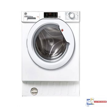 Machine à laver encastrable HOOVER 9 Kg Blanc - HBWS49D2E