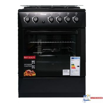 Cuisinière à gaz PROCOOK TG6640NR 60 cm - Noir