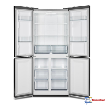 Réfrigérateur Hyundai Side By Side 4 Portes - HYN-84RF4DX.01 - No Frost - 417 L - Inox