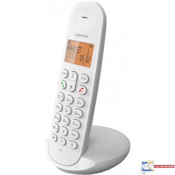 Téléphone Sans Fil DECT LOGICOM Iloa 150 Solo - Blanc
