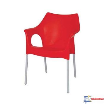 Chaise SOTUFAB OLA Rouge - CHT020-20