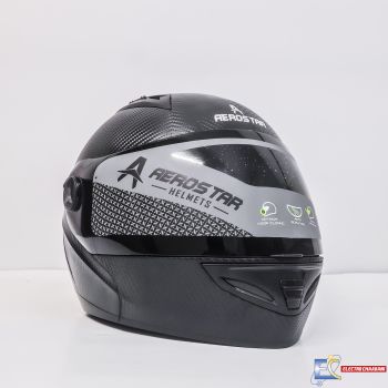 Casque AeroStar Carbon+ Intégrale Réglabe - Noir
