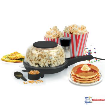 Machine 3en1 KIWI omelette - popcorn - crêpes KSM-2418