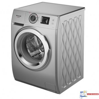 Lave Linge Automatique Front BRANDT 7Kg 1400tr Intellect A+++  Silver - BAM74SS