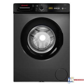 Lave Linge Frontale BRANDT BLF842S 8kg 1400 Trs - Silver