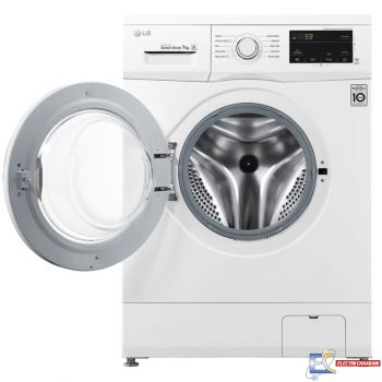 Lave linge Frontale LG  FH2J3QDNG0P - 7Kg - Blanc