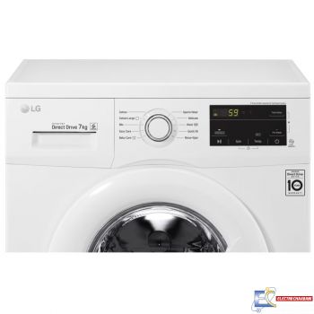 Lave linge Frontale LG  FH2J3QDNG0P - 7Kg - Blanc