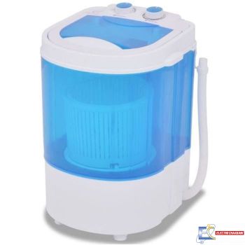 Lave Linge Semi Automatique AUXSTAR  4Kg Avec cuve d'essorage 1.5 Kg - Bleu