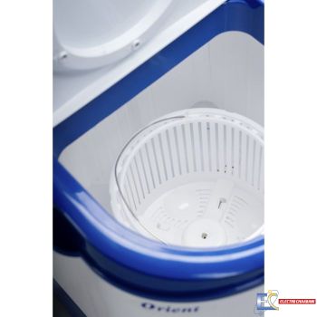 Lave Linge Semi-Automatique ORIENT 3.5 kg XPB1*3-8 avec Cuve - Blanc