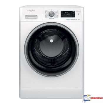 Lave Linge Whirlpool Frantale 8 kg  1200 Tours/min - 6ème sens - Blanc - FFWB 8248 WBS V NA + Gel Liquide Det 3 L Offert