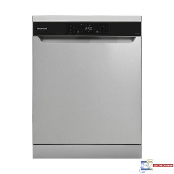 Lave vaisselle Brandt DFH147TX 14 Couverts Avec afficheur - Inox + Blender Galaxy Offert