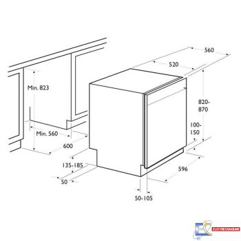 Lave Vaisselle Focus F500X 12 Couverts Inox