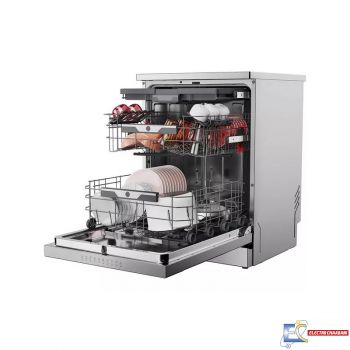 Lave vaisselle Inverter HOOVER 16 Couverts HF6B4S1PX + Mixeur Plongeant Offert + Crêpière Électrique