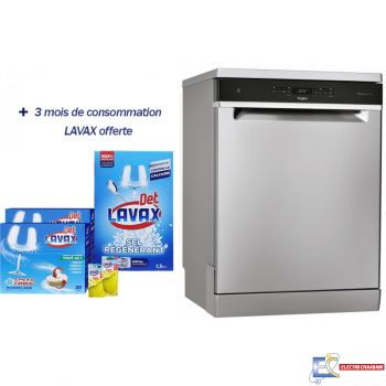 Lave Vaisselle WHIRLPOOL WFO3T233P65X 14 Couverts