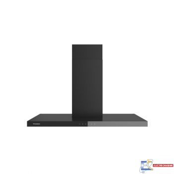 Hotte Décorative PREMIUM LEA.90B - 90 cm - Vitro Noir