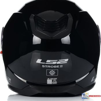 Casque LS2 STROBE II Solid Gloss Black