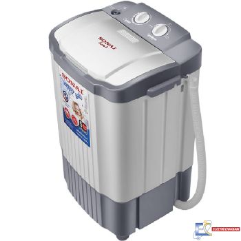 Lave Linge Semi-Automatique SONAI MAR-144 4 kg - Gris