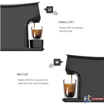Machine à Café NESPRESSO FLORENCE 3A-C285B - Noir