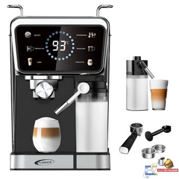 Machine à Café Florence HK429 1350W 1.5L Noir