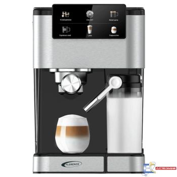 Machine à Café Florence HK-430 1350W 1.5L - Silver