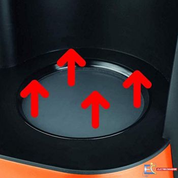 Machine À Café UFESA Double Expresso/Filtre 1800W Orange - CK7355