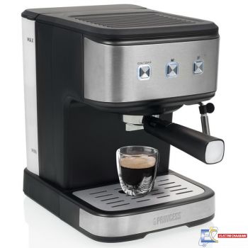 Cafetière Espresso 3En1 PRINCESS 249413 850W - Chrome