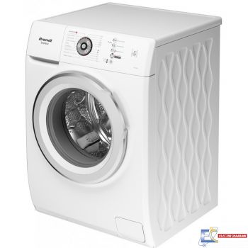 Lave-Linge BRANDT BAL62WS 6 kg - Blanc + Lilas Poudre machine 5 Kg