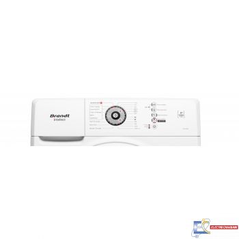 Lave Linge Frontale Brandt Hublot BAL62WW - 6Kg - Blanc + Gel Liquide Lilas 3L Offert