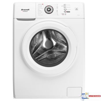 Lave Linge Frontale Brandt Hublot BAL62WW - 6Kg - Blanc + Gel Liquide Lilas 3L Offert