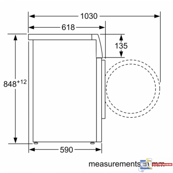 Lave Linge Frontale BOSCH WAJ2018MA 8Kg - Blanc