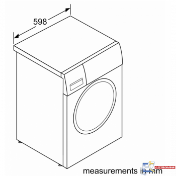 Lave Linge Frontale BOSCH WAJ2018MA 8Kg - Blanc