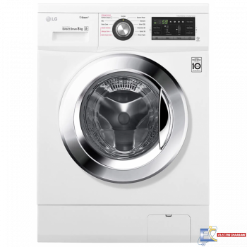 Machine à laver Automatique LG FH4G6TDY2 8 KG-Blanc