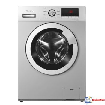 Machine à Laver Frontale Hisense WFQP8014EVMT - 8Kg - Silver