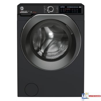 Machine à Laver Frontale Hoover H-WASH 500 Inverter - HW414MBCB/1-80 - 14 Kg - Noir
