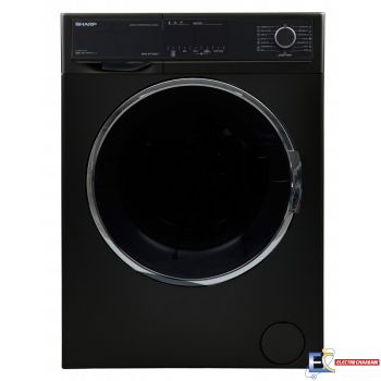 Lave Linge Frontale SHARP 8 Kg Noir - ES-FP814CX-B