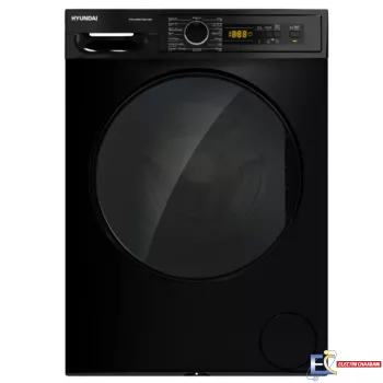 Machine à Laver Hyundai HYN-WM814001.B02 Inverter - 8 Kg - 1400 Trs - Noir