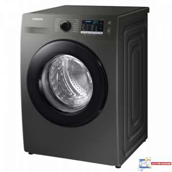 Lave Linge Frontale SAMSUNG WW80TA046AX1MF Eco Bubble 8Kg - Silver + Dixan 3 en 1 pods détergent 15 Capsules Offert