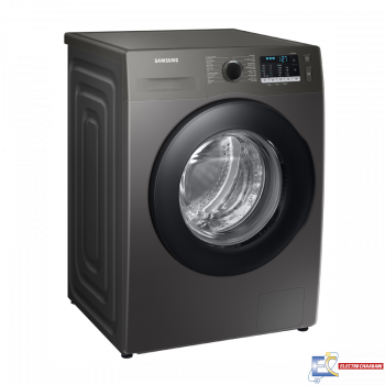 Lave Linge Frontale SAMSUNG WW80TA046AX1MF Eco Bubble 8Kg - Silver + Dixan 3 en 1 pods détergent 15 Capsules Offert