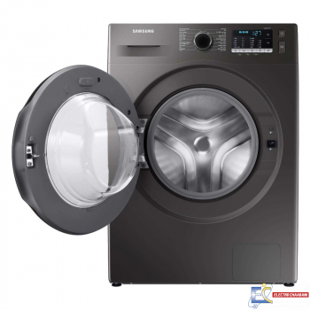 Lave Linge Frontale SAMSUNG WW80TA046AX1MF Eco Bubble 8Kg - Silver + + GEL ARIEL + LENOR SOUFFLE PRÉCIEUX OFFERT