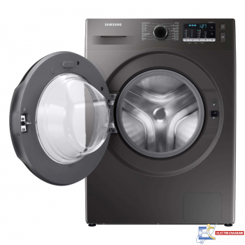 Lave Linge Frontale SAMSUNG WW80TA046AX1MF Eco Bubble 8Kg - Silver + Dixan 3 en 1 pods détergent 15 Capsules Offert