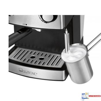 Machine à expresso 15 bars ClLATRONIC 850 Watt 1,6L- Inox - ES 3643