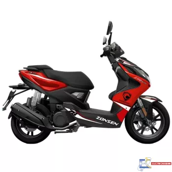 SCOOTEUR ZONSEN ZT6 UNISCOOT 124CC - ROUGE