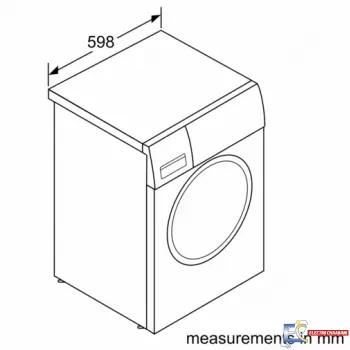 Lave Linge Frontale BOSCH WAN28160FF 7Kg - 1400 Tours- Blanc