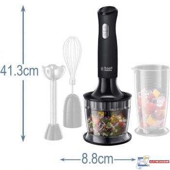 Mixeur Plongeant 3en1 RUSSEL HOBBS 24702-56 500W - Noir