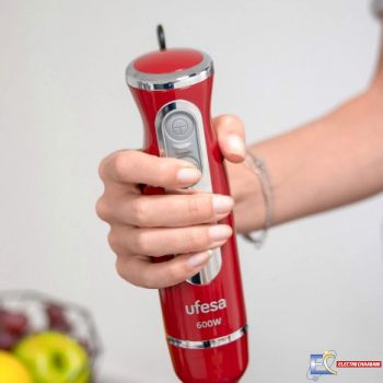 Mixeur Plongeant UFESA Multifonction - 600 W - Rouge - BP3443