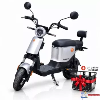 Moto Electrique Yadea U3 500W - Gris