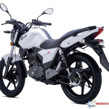 Motocycle ZIMOTA Keeway RKS 125 - Blanc